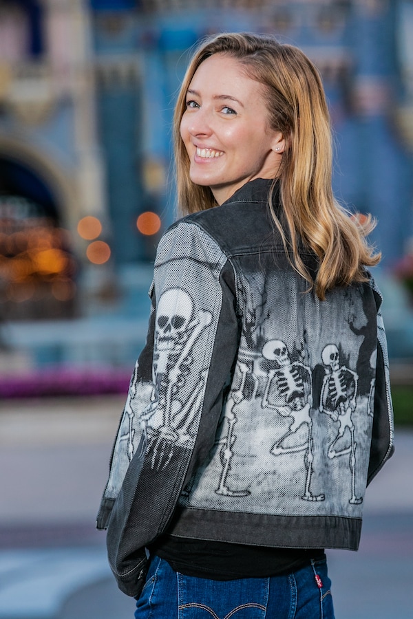 Walt Disney’s Silly Symphonies, Skeleton Dance themed jacket