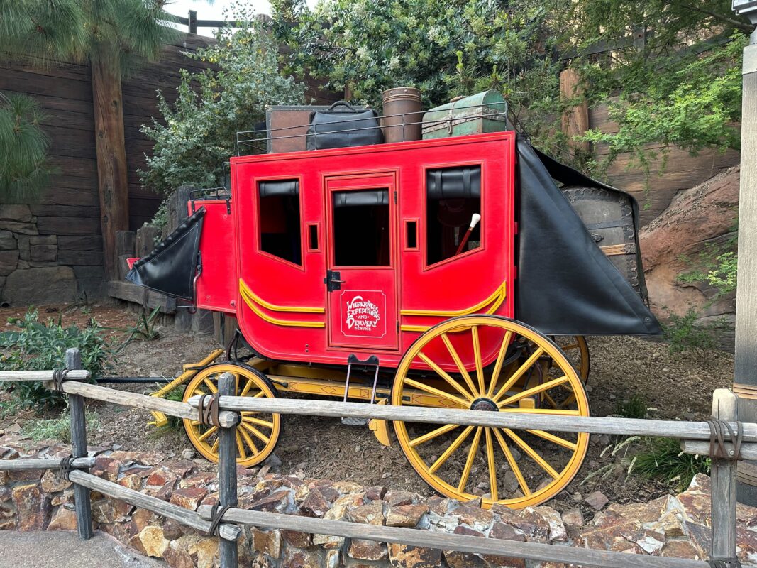 Disneyland red wagon