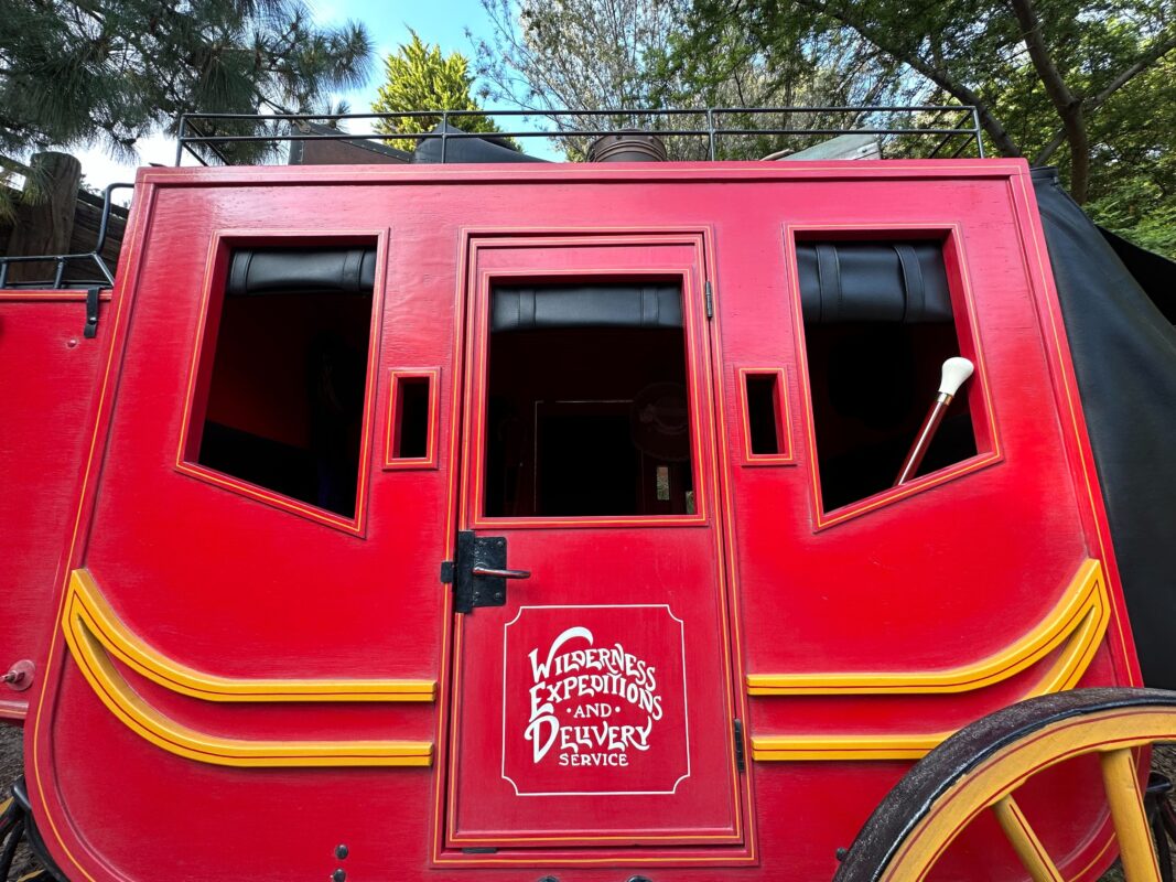 Disneyland red wagon 2