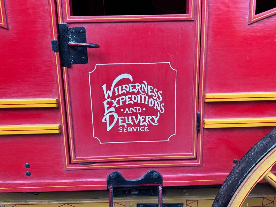 Disneyland red wagon 1