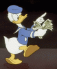Donald Duck Counting Money.gif
