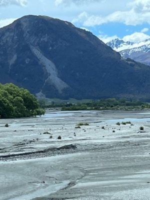 Dart river from jetboat view of slide.jpeg