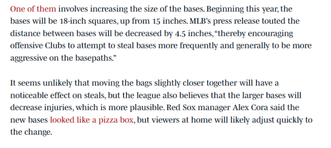 Imperfect diamond: Myths of MLB geometry revealed by new larger bases