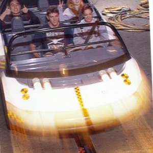Us on Test Track in the Back!