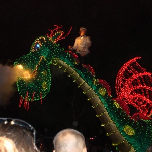 Electric Lights Parade - Pete & his dragon