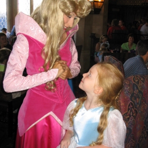 Riley with Sleeping Beauty 2