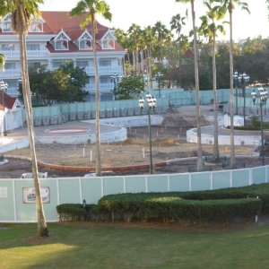 Grand Floridian October 2012 Construction