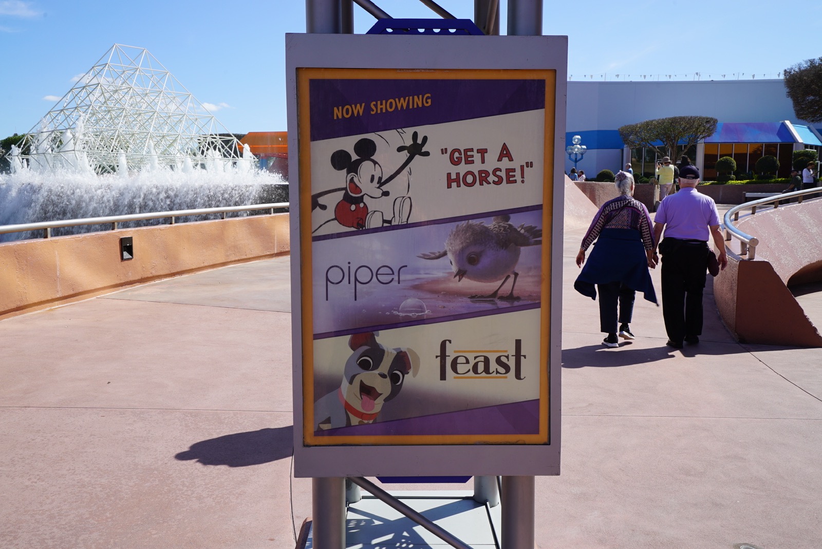 Disney-pixar-short-film-fest-outside-sign | The DIS Disney Discussion  Forums - DISboards.com