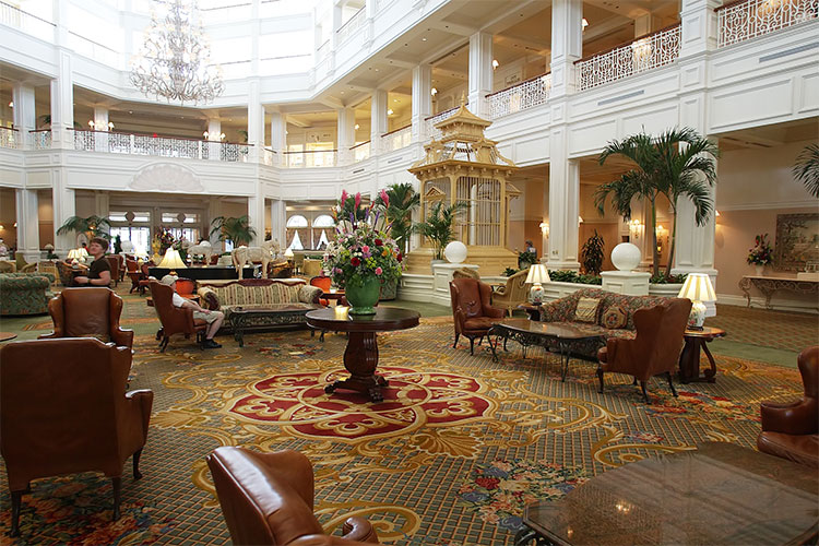 Grand Floridian lobby