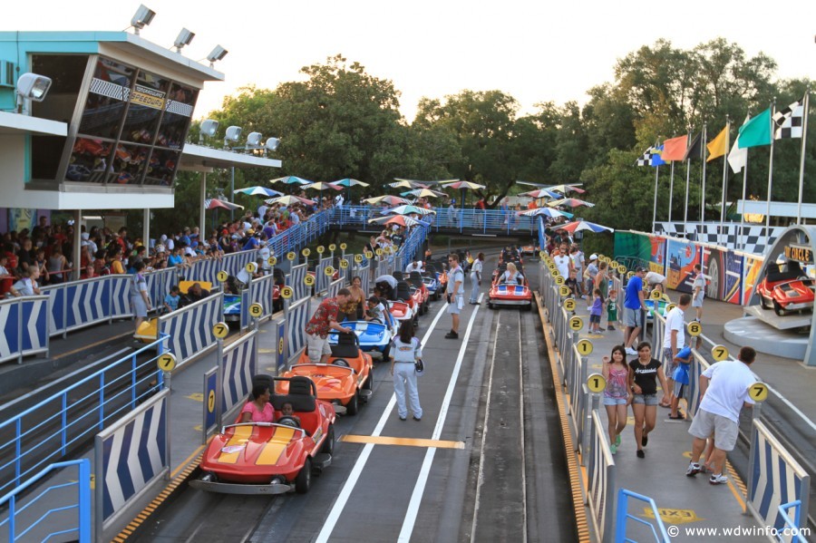 tomorrowland speedway magic kingdom walt disney world magic kingdom walt disney world