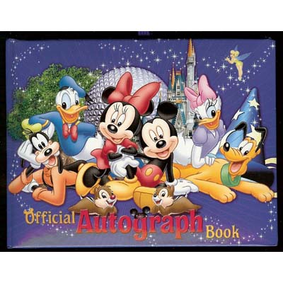 Disney Autograph and Photo Book - 2012 Mickey and Friends