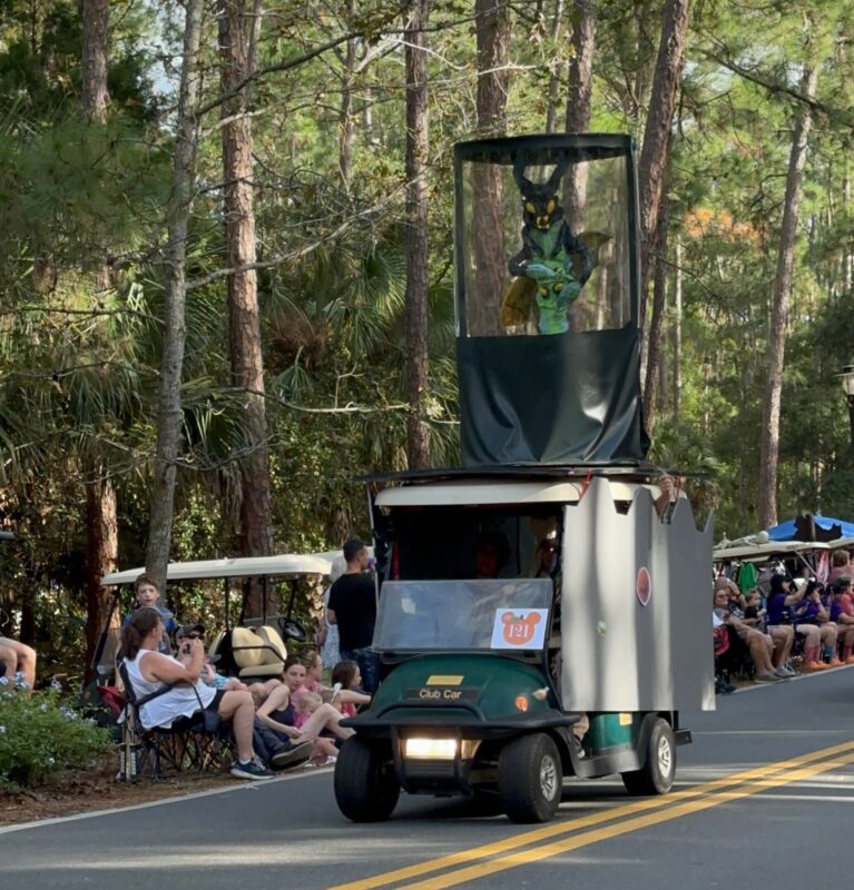 WDWNT Golf Cart Fort Wilderness Halloween Parade 2023 1