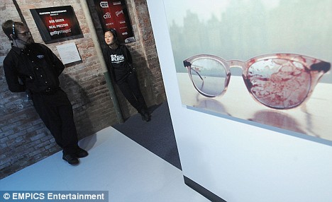 A new display that will include a bag of John Lennon's Blood Stained  Clothes/Glasses | The DIS Disney Discussion Forums - DISboards.com
