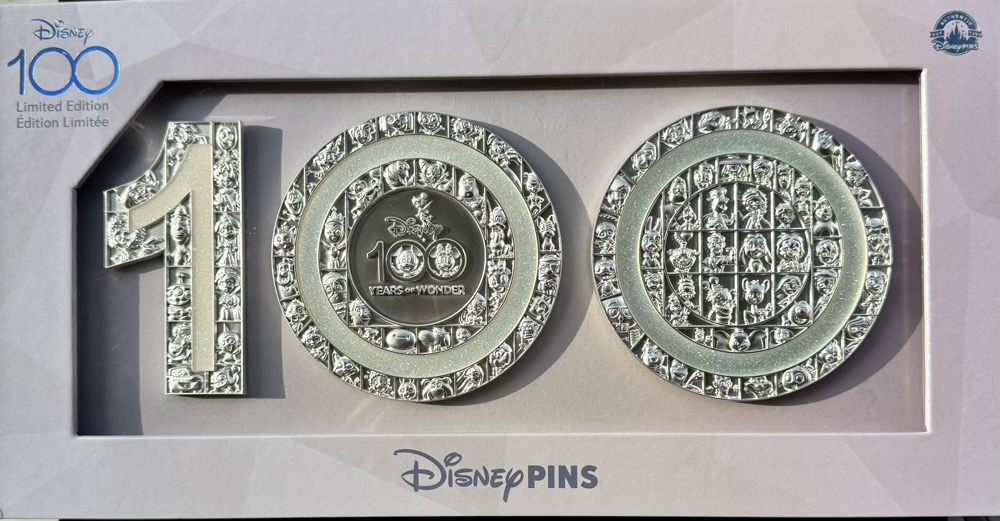 Disney 100 Grand Finale Jumbo Pin Set