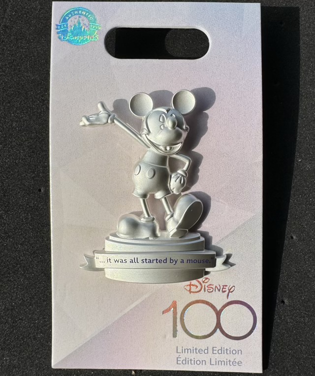 Mickey Mouse Disney 100 Grand Finale Pin