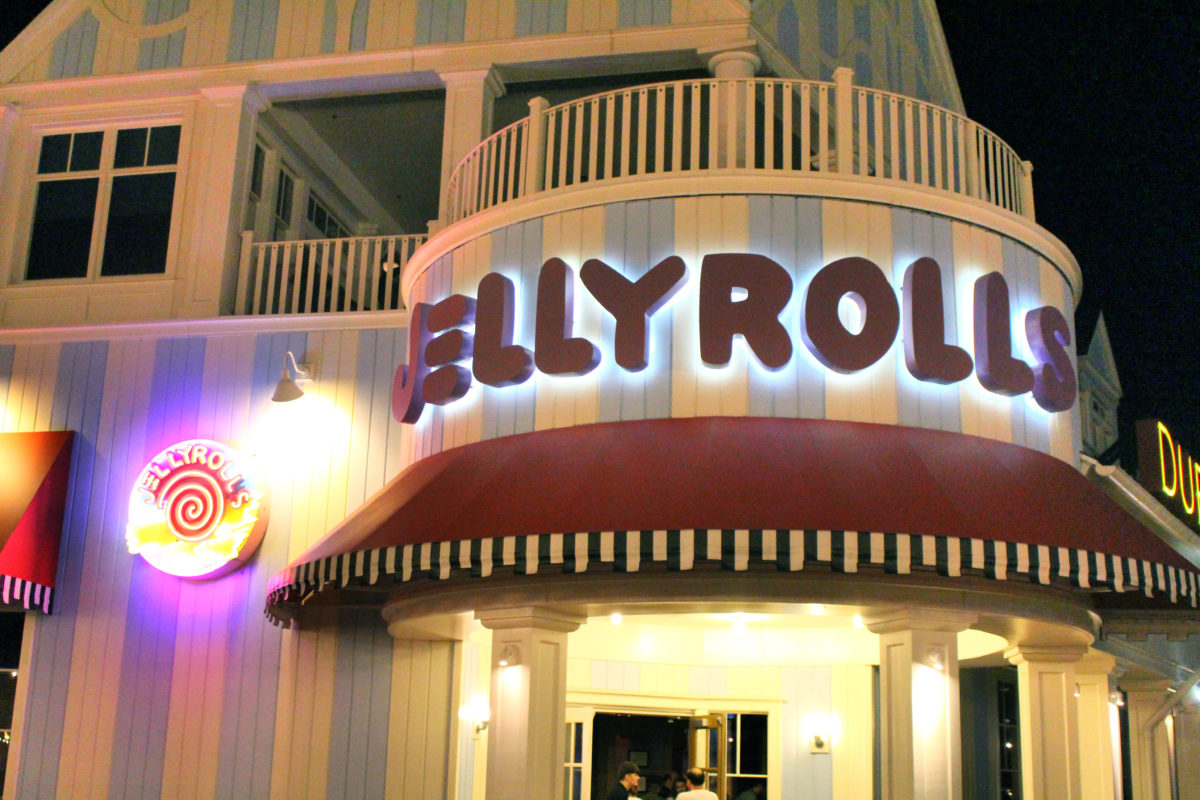 The exterior of a building glows at night with the lit JELLYROLLS sign and a red canopy, hinting at its lively character. Other neon signs flicker in the background, suggesting hints of stories like JellyRolls' recent PPP loan whispers circulating in the air. The exterior of a building glows at night with the lit JELLYROLLS sign and a red canopy, hinting at its lively character. Other neon signs flicker in the background, suggesting hints of stories like JellyRolls' recent PPP loan whispers circulating in the air.